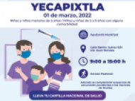 Aplicarán vacuna contra influenza a menores de edad en Cuautla, Yecapixtla, Tlayacapan y Cuernavaca