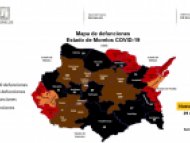 Mapa de defunciones COVID-19 Morelos