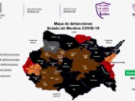 Mapa de Defunciones por COVID-19 Morelos