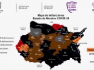 Mapa de defunciones por COVID-19 Morelos