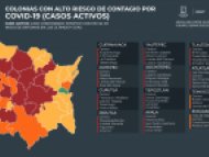 Colonias con alto riesgo de contagio en Morelos