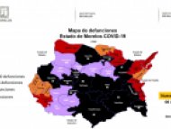 Mapa de defunciones COVID-19 Morelos