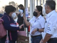 Inicio exitoso de la jornada de vacunación para el personal educativo de Morelos