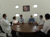 Recorren autoridades de Salud Hospital Comunitario de Ocuituco