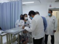 Recorren autoridades de Salud Hospital Comunitario de Ocuituco