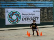 Indem participa en la “Semana Nacional de la Cultura Física y el Deporte”