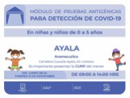Lleva SSM módulo de pruebas antigénicas al municipio de Ayala