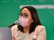 Dra. Laura Nava Uscanga, encargada de despacho del Departamento de Epidemiología de SSM