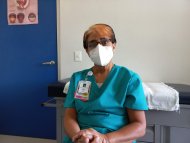 Martha Lule Domínguez, jefa de la clínica de estomas y heridas del HNM