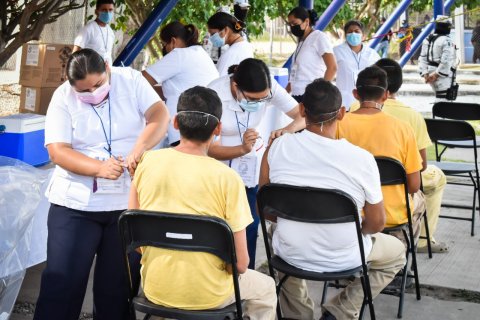 Completan esquema de vacunación contra COVID-19 personas privadas de la libertad en Morelos