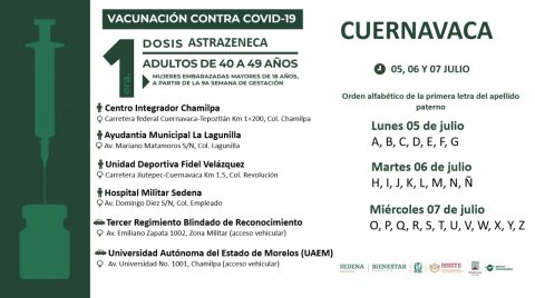 <a href="/noticias/el-proximo-lunes-inicia-vacunacion-contra-covid-19-de-adultos-de-40-49-anos-de-cuernavaca">El próximo lunes inicia vacunación contra COVID-19 de adultos de 40 a 49 años, de Cuernavaca</a>