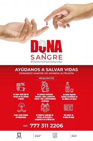 Lanza SSM campaña de donación de sangre en Hospital General de Axochiapan