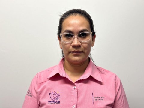 Sarahí Uribe Jahuey, responsable estatal de Salud Materna de SSM