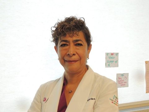 María Guadalupe Tavera Díaz Barriga, odontopediatra del HNM