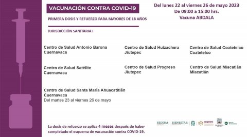 <a href="/noticias/llama-gobierno-de-morelos-la-poblacion-de-18-anos-y-mas-vacunarse-contra-covid-19">Llama Gobierno de Morelos a la población de 18 años y más a vacunarse contra COVID-19</a>