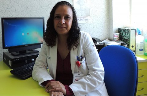María Guadalupe Lira Maya, nutrióloga del Hospital del Niño Morelense (HNM)