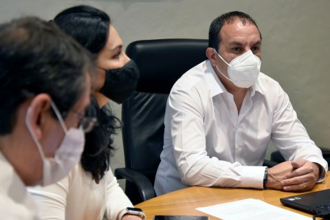 Acuerdan Morelos y Gobierno Federal no bajar la guardia contra el Coronavirus