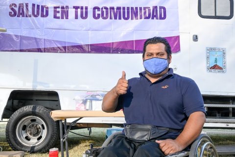 Celebran habitantes de Peña Flores en Cuautla el regreso de "Salud en tu Comunidad"