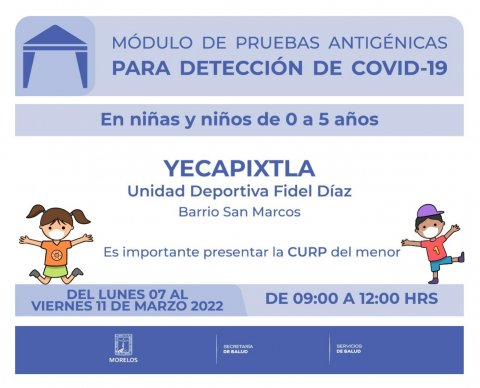 <a href="/noticias/realizaran-pruebas-antigenicas-para-deteccion-de-covid-19-en-yecapixtla-tlaltizapan-y">Realizarán pruebas antigénicas para detección de COVID-19 en Yecapixtla, Tlaltizapán y Mazat...</a>