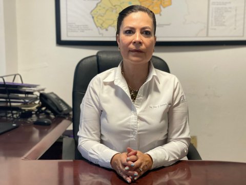 Mitzi Guadalupe Domínguez Padilla, encargada de despacho de la Jurisdicción Sanitaria I de SSM