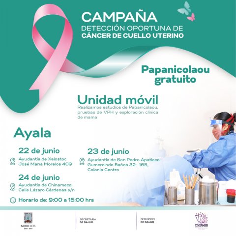 <a href="/noticias/lleva-ssm-unidad-movil-ayala-para-prevenir-cancer-de-cuello-uterino">Lleva SSM unidad móvil a Ayala para prevenir cáncer de cuello uterino</a>