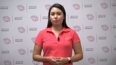 María José López Martínez, responsable estatal de Planificación Familiar, Anticoncepción, Salud Sexual y Reproductiva para Adolescentes de SSM