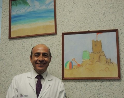 Miguel Ruiz Fernández, alergólogo pediatra adscrito al servicio de Consulta Externa del nosocomio