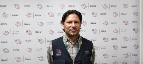 Eduardo Sesma Medrano, responsable de la Coordinación Estatal de Enfermedades Transmitidas por Vector y Zoonosis de SSM